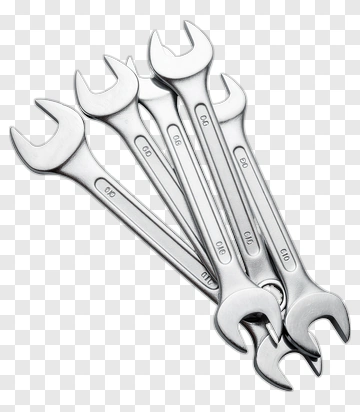 Set Of Wrenches PNG
