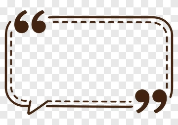 Brown Speech Bubble With Dotted Border PNG