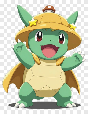 Cartoon Character With A Bell Hat PNG