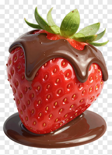 Chocolate Covered Strawberry PNG