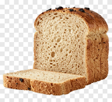 Loaf Of Bread With A Slice Cut PNG