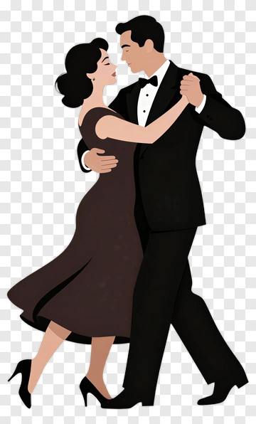 Couple Dancing Together PNG