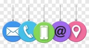 Contact Icons Set PNG