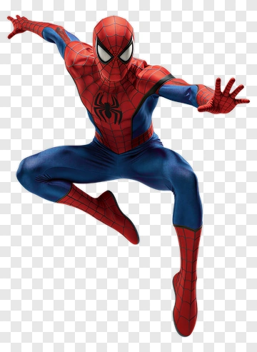 Spider-Man Jumping In Action PNG