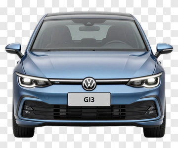Volkswagen Car Front View PNG