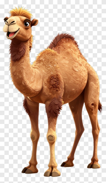 Cartoon Camel PNG