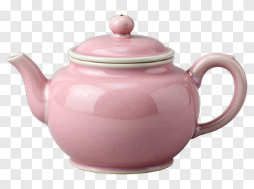 Pink Teapot PNG