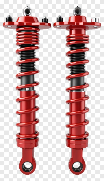 Red Shock Absorber PNG