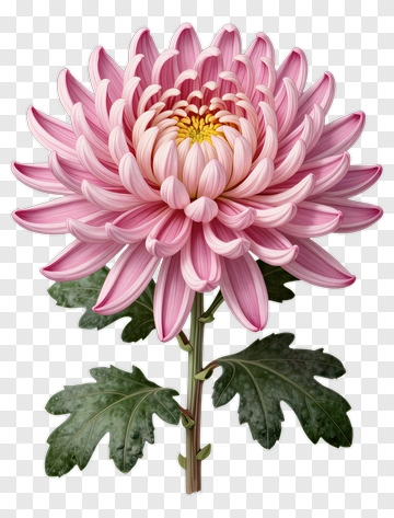 Pink Chrysanthemum Flower PNG