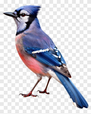 Blue Jay Bird PNG