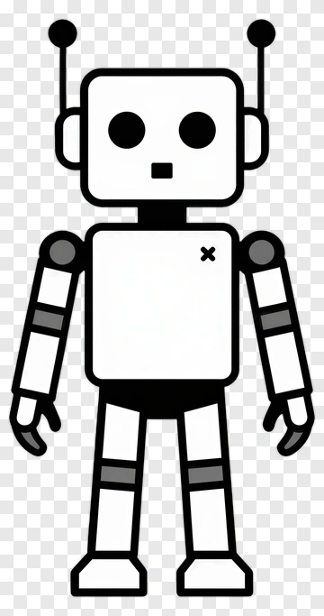 Cartoon Robot Character PNG