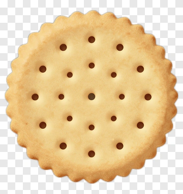 Round Cookie With Holes PNG