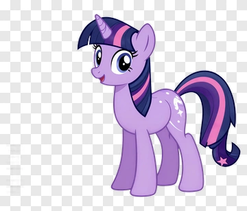 Cartoon Unicorn Pony Character PNG
