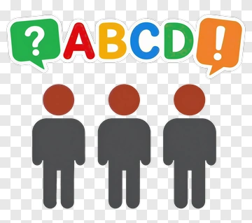 Quiz Concept With Question Mark And Answer Options PNG