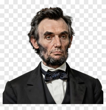 Portrait Of Abraham Lincoln PNG
