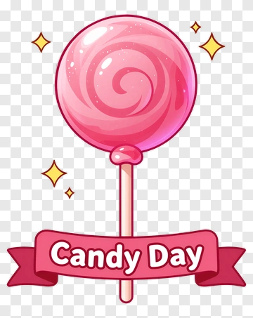 Candy Day Lollipop PNG