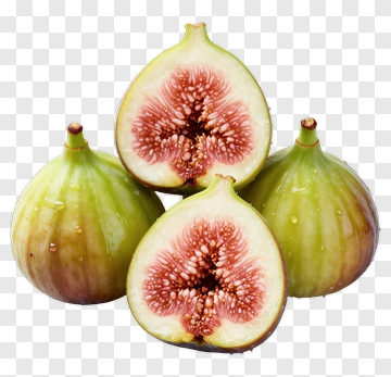 Fresh Figs Cut In Half PNG