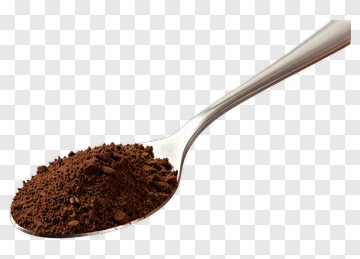 Spoonful Of Coffee Powder PNG