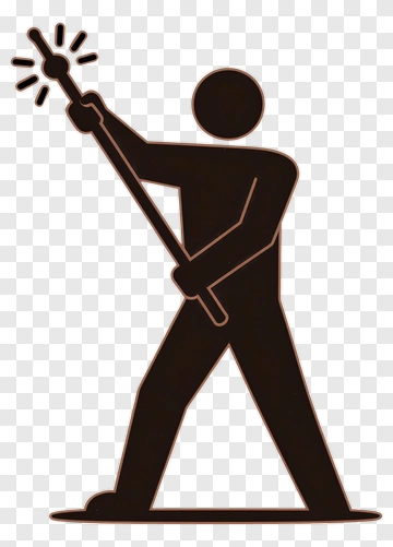 Person Holding A Sparkler PNG