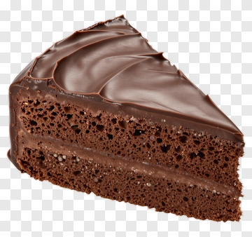 Chocolate Cake Slice PNG