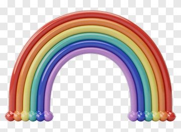 Colorful Rainbow PNG