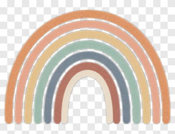 Colorful Rainbow Arch PNG