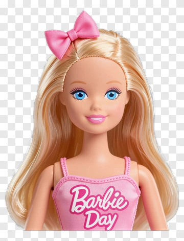 Barbie Doll Celebrating Barbie Day PNG