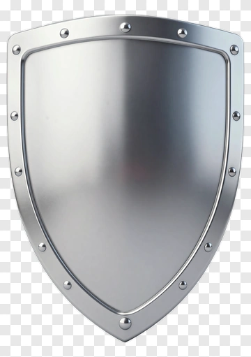 Silver Shield PNG