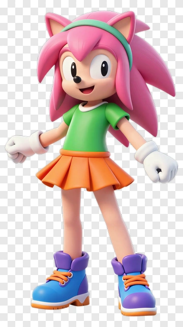 3D Cartoon Anthropomorphic Hedgehog Character PNG