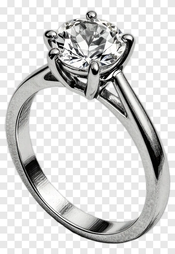 Diamond Engagement Ring PNG