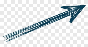 Arrow Icon With Brush Stroke Effect PNG
