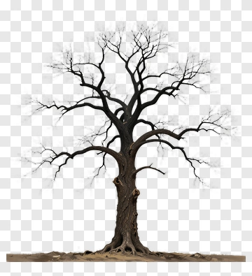 Dead Tree With Bare Branches PNG