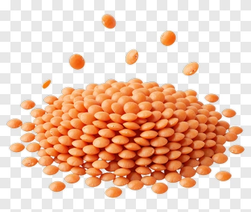 Pile Of Orange Lentils PNG