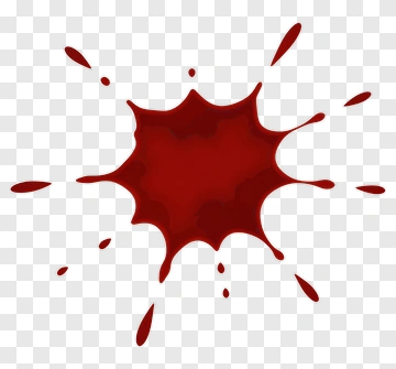 Red Paint Splash PNG