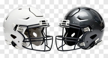 Football Helmets Side By Side PNG
