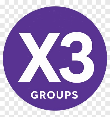 X3 Groups Logo PNG