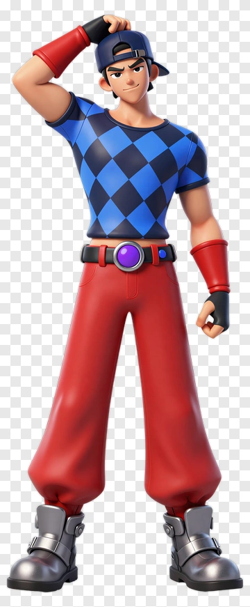 3D Character In Stylish Outfit PNG