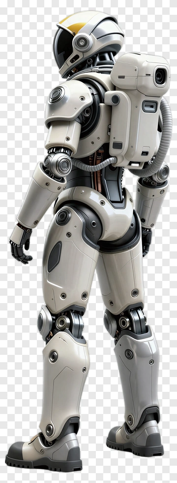 3D Robot In Futuristic Design PNG