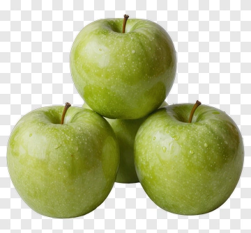 Green Apples Stack PNG