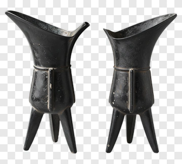 Vintage Black Metal Funnel PNG