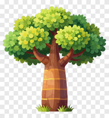 Colorful Tree PNG