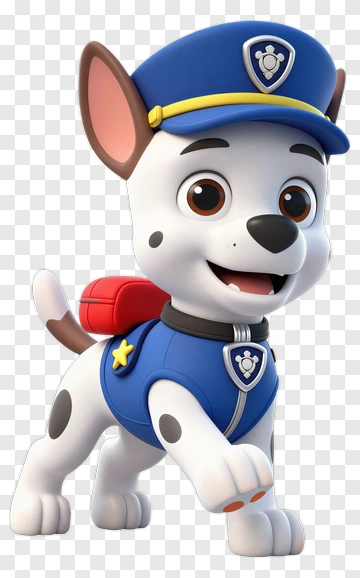 Cartoon Police Dog PNG
