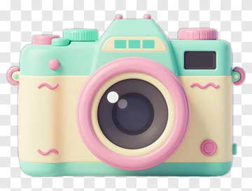 Colorful Camera PNG