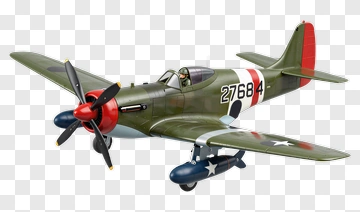 Military Aircraft Model PNG