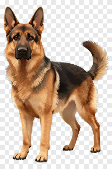 German Shepherd Dog PNG