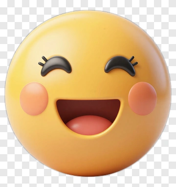 Smiling Emoji Face PNG