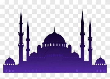 Silhouette Of A Mosque PNG