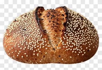 Sesame Seed Bread Loaf PNG