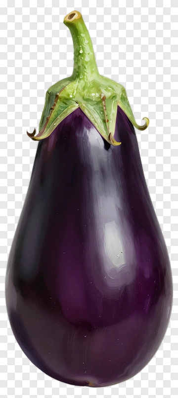 Fresh Eggplant PNG