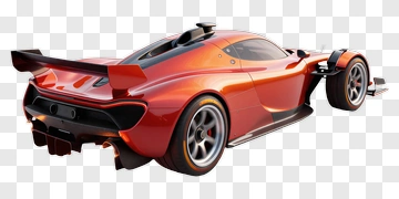 3D Sports Car PNG